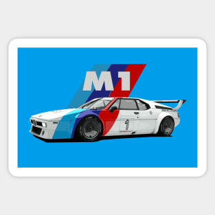 M1 Procar Racer Sticker